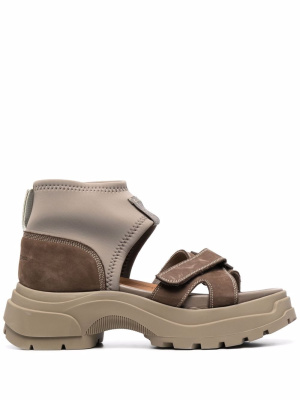 

Logo open-toe sandals, Maison Margiela Logo open-toe sandals