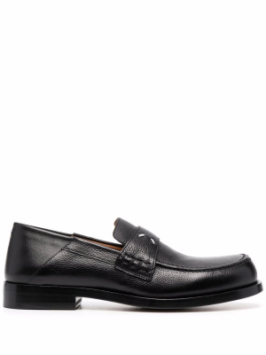 

4-stitch leather loafers, Maison Margiela 4-stitch leather loafers