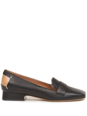 

Four Stitches leather loafers, Maison Margiela Four Stitches leather loafers