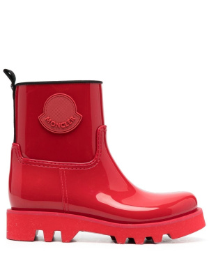 

Logo-patch ankle boots, Moncler Logo-patch ankle boots