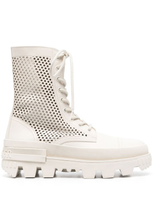 

Perforated lace-up boots, Moncler Perforated lace-up boots
