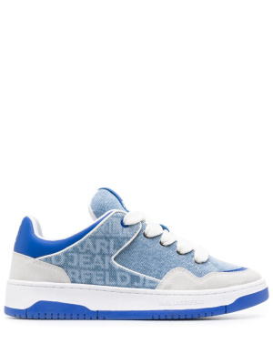 

Denim low-top sneakers, Karl Lagerfeld Jeans Denim low-top sneakers