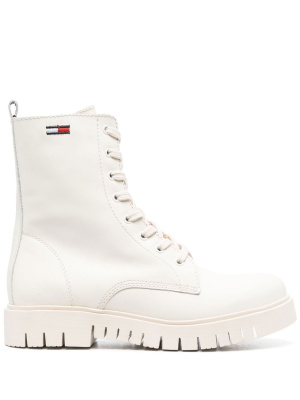 

Logo patch ankle boots, Tommy Jeans Logo patch ankle boots