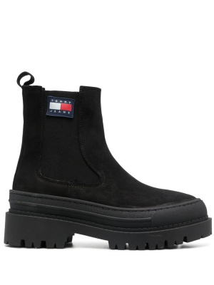 

Logo patch ankle boots, Tommy Jeans Logo patch ankle boots