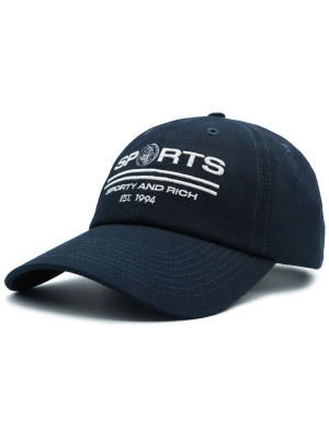

Logo-embroidered cap, Sporty & Rich Logo-embroidered cap