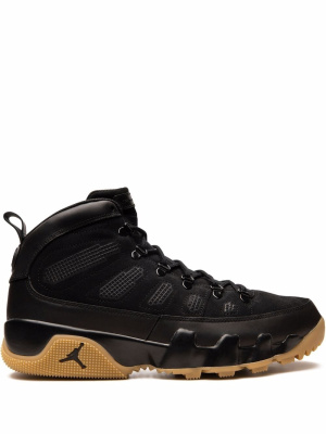 

9 "Black/Gum" boots, Jordan 9 "Black/Gum" boots