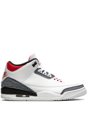 

3 Retro SE-T Denim "Japan Exclusive - Fire Red" sneakers, Jordan 3 Retro SE-T Denim "Japan Exclusive - Fire Red" sneakers
