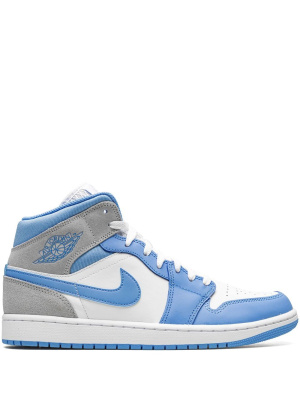 

1 Mid SE "University Blue / Grey" sneakers, Jordan 1 Mid SE "University Blue / Grey" sneakers