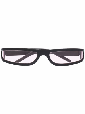 

Wraparound-frame sunglasses, Rick Owens Wraparound-frame sunglasses