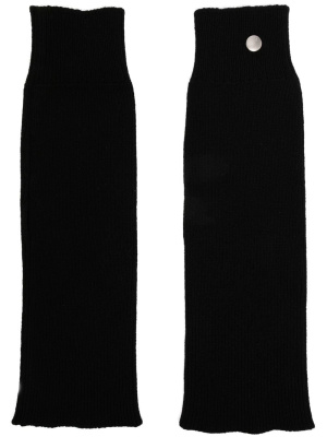 

Ribbed-knit arm warmers, Rick Owens Ribbed-knit arm warmers