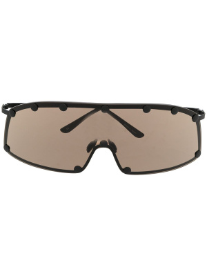 

Performa Shielding oversize sunglasses, Rick Owens Performa Shielding oversize sunglasses