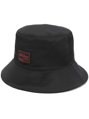 

Logo-patch bucket hat, Raf Simons Logo-patch bucket hat