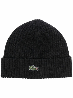 

Logo-patch beanie, Lacoste Logo-patch beanie