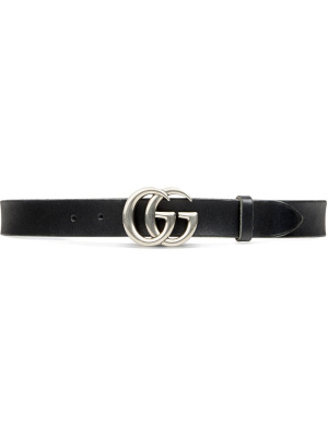

Leather belt with Double G buckle, Gucci Leather belt with Double G buckle
