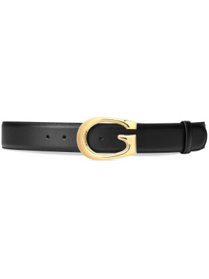 

G-buckle leather belt, Gucci G-buckle leather belt