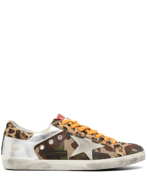 

Super-Star panelled low-top sneakers, Golden Goose Super-Star panelled low-top sneakers