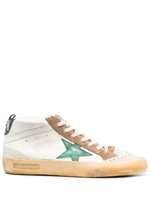 

Star-patch high-top sneakers, Golden Goose Star-patch high-top sneakers