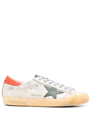 

Super-Star distressed low-top sneakers, Golden Goose Super-Star distressed low-top sneakers