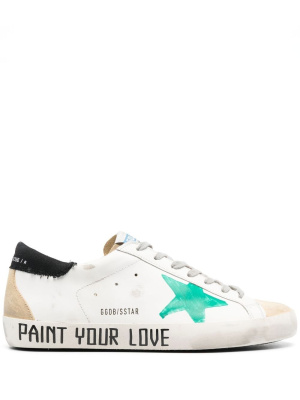 

Super-Star distressed-effect sneakers, Golden Goose Super-Star distressed-effect sneakers