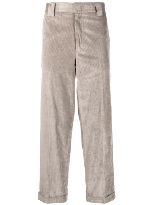 

Corduroy cropped tapered trousers, Golden Goose Corduroy cropped tapered trousers