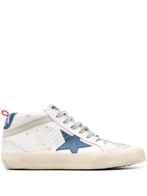 

Mid-Star panelled sneakers, Golden Goose Mid-Star panelled sneakers