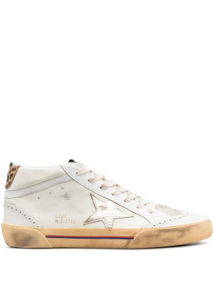 

Superstar contrast heel sneakers, Golden Goose Superstar contrast heel sneakers