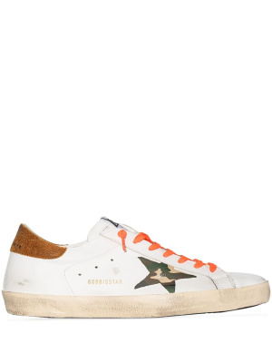 

Super-Star camouflage-star sneakers, Golden Goose Super-Star camouflage-star sneakers