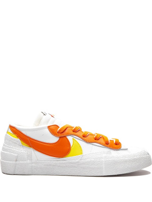 

X sacai Blazer Low "Magma Orange" sneakers, Nike X sacai Blazer Low "Magma Orange" sneakers