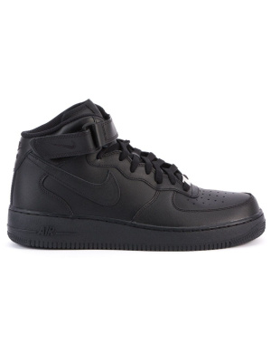 

Air Force 1 Mid '07 "Triple Black" sneakers, Nike Air Force 1 Mid '07 "Triple Black" sneakers