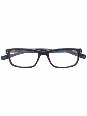 

Swoosh-logo square-frame eyeglasses, Nike Swoosh-logo square-frame eyeglasses