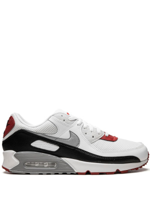 

Air Max 90 "Photon Dust/Varsity Red" sneakers, Nike Air Max 90 "Photon Dust/Varsity Red" sneakers