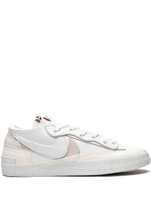 

X sacai Blazer Low "White Patent Leather" sneakers, Nike X sacai Blazer Low "White Patent Leather" sneakers