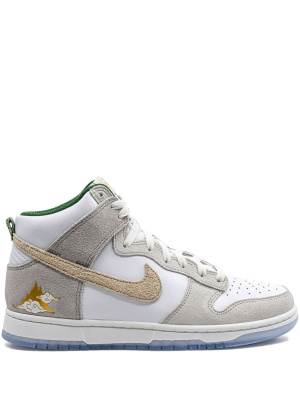 

Dunk High leather sneakers, Nike Dunk High leather sneakers