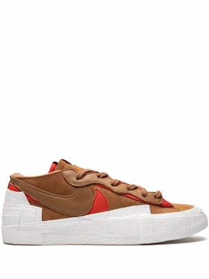 

X sacai Blazer Low "British Tan" sneakers, Nike X sacai Blazer Low "British Tan" sneakers