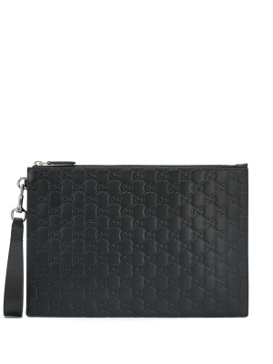 

Signature monogram clutch bag, Gucci Signature monogram clutch bag