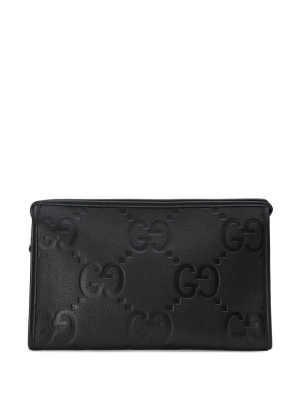 

Jumbo GG leather pouch, Gucci Jumbo GG leather pouch