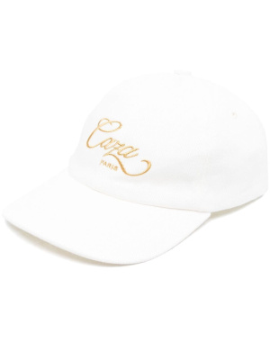 

Logo-embroidered cotton cap, Casablanca Logo-embroidered cotton cap