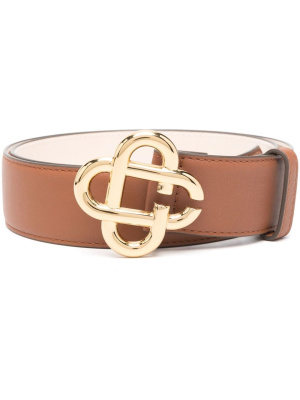 

Monogram plaque buckle, Casablanca Monogram plaque buckle