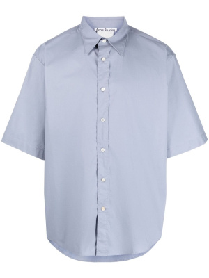 

Drop-shoulder short-sleeve shirt, Acne Studios Drop-shoulder short-sleeve shirt
