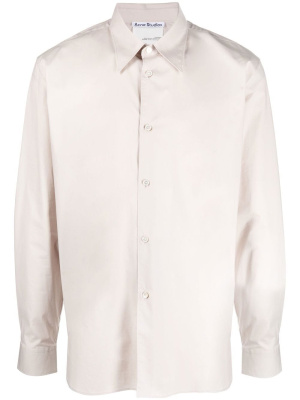 

Point-collar stretch-cotton shirt, Acne Studios Point-collar stretch-cotton shirt