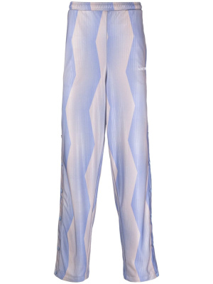 

Graphic-print straight trousers, Acne Studios Graphic-print straight trousers