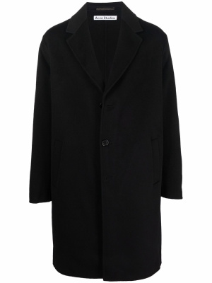 

Notched-lapels single-breasted coat, Acne Studios Notched-lapels single-breasted coat