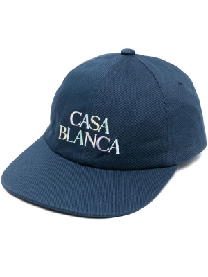 

Logo-embroidered baseball cap, Casablanca Logo-embroidered baseball cap