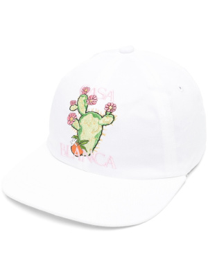 

Logo-embroidered baseball cap, Casablanca Logo-embroidered baseball cap