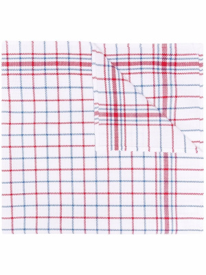

Check-print cotton scarf, Maison Margiela Check-print cotton scarf