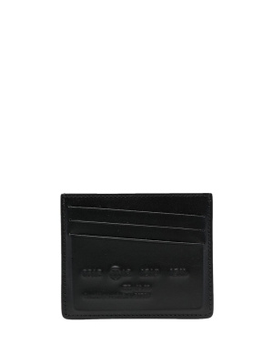 

Debossed-logo cardholder, Maison Margiela Debossed-logo cardholder
