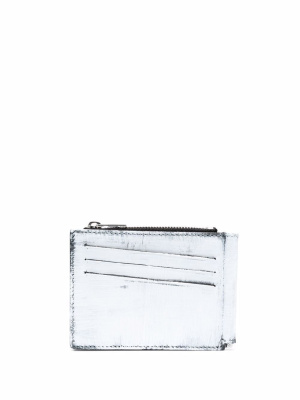 

Embossed logo bi-fold wallet, Maison Margiela Embossed logo bi-fold wallet