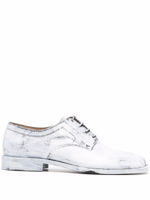 

Tabi painted lace-up shoes, Maison Margiela Tabi painted lace-up shoes