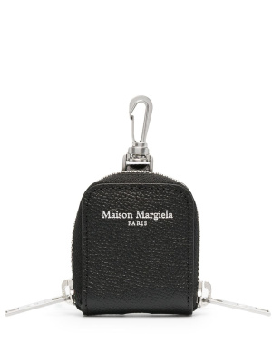 

Logo-print keyring pouch, Maison Margiela Logo-print keyring pouch