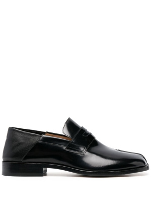 

Low-heel Tabi calf-leather loafers, Maison Margiela Low-heel Tabi calf-leather loafers